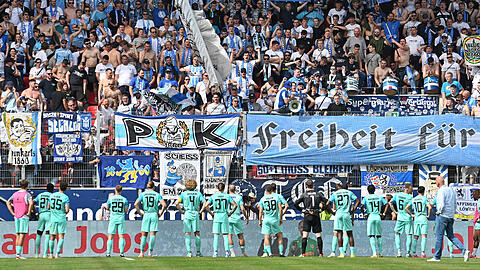 Der TSV 1860 könnte ab der kommenden Saison der dienstälteste Drittliga-Klub sein. (Symbolbild)