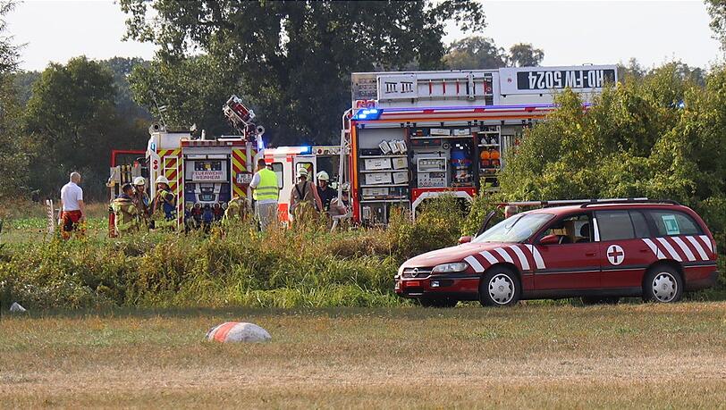 Das Flugzeug st&uuml;rzte aus bislang ungekl&auml;rter Ursache ab.