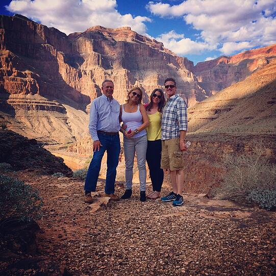 Urlaub mit der Familie: Mit einem Ausflug in den Grand Canyon erfüllte sich Brittany einen letzten Wunsch.