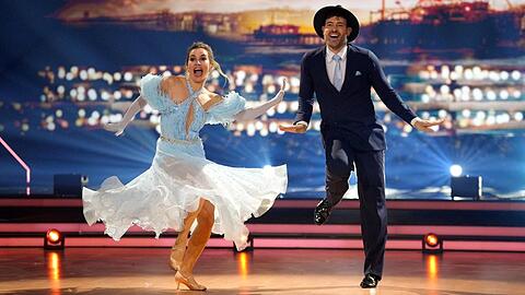 Marc Eggers und Renata Lusin bei "Let's Dance".