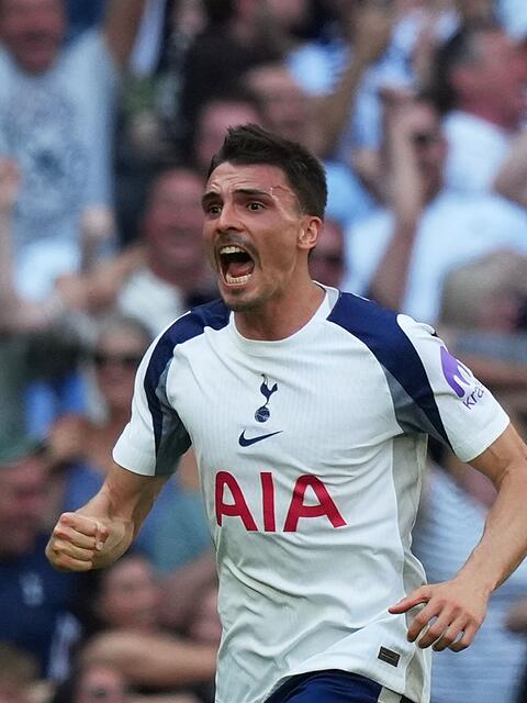Jo&atilde;o Palhinha verabschiedete sich mit emotionalen Worten von Tottenham Hotspur und kehrt vorerst zum FC Bayern zur&uuml;ck. (Archivbild)