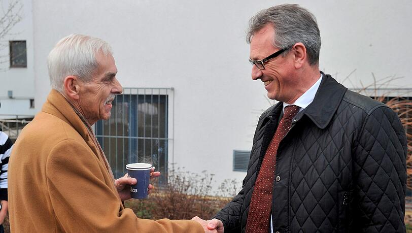 Dieter Schneider (l.) mit Aufsichtsrat Siegfried Schneider (CSU)