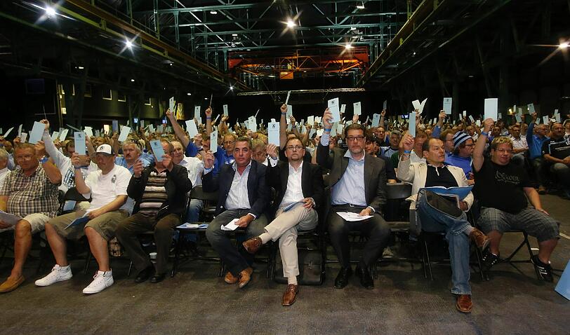 Die Bilder von der Mitgliederversammlung der Löwen im Zenith