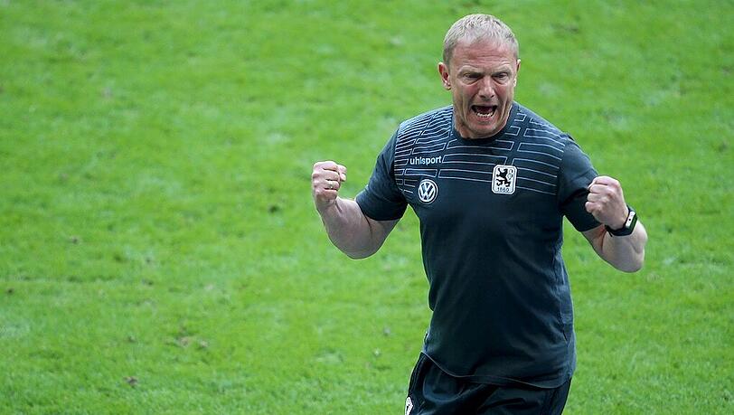Jubel über den 2:1-Sieg des TSV 1860 gegen Nürnberg: Torsten Fröhling. Jubel über den 2:1-Sieg des TSV 1860 gegen Nürnberg: Torsten Fröhling.
