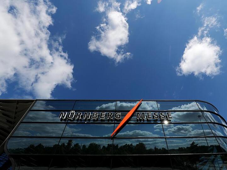 Messegebäude in Nürnberg. Foto: Daniel Karmann/dpa/Archivbild
