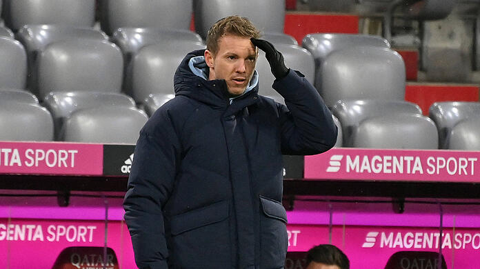 Bayern-Trainer Julian Nagelsmann muss wegen der vielen Ausfälle mächtig umplanen.