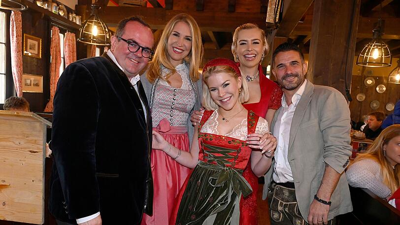 Clemens Baumgärtner, Anja von Keyserlingk, Verena Kerth und Marc Terenzi