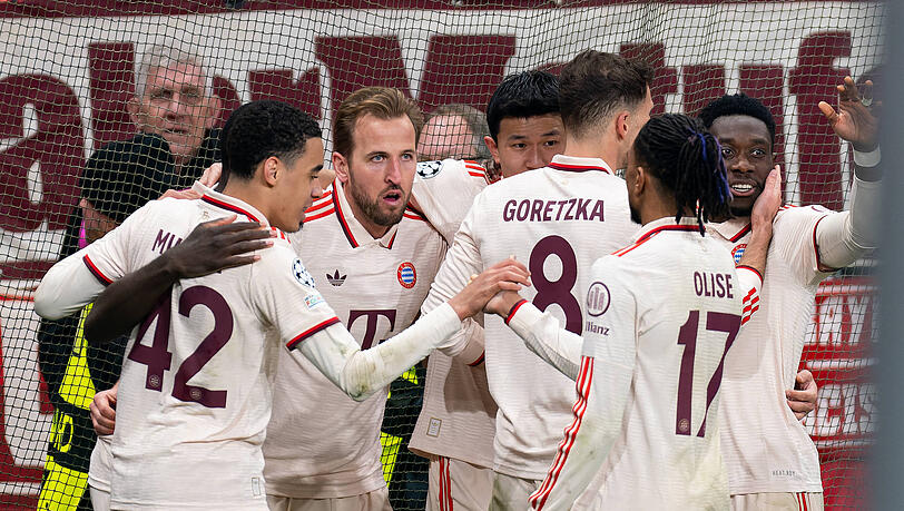 CL-Noten zum FC Bayern: Urbig hält die Null, auf Kane ist Verlass ...