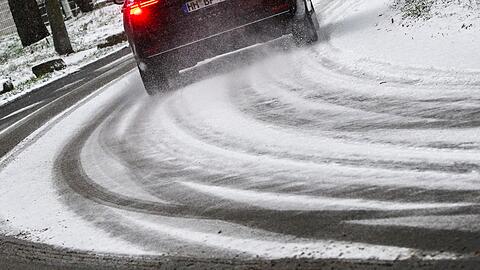 Regional fiel heute bereits Schnee - so in Berlin.