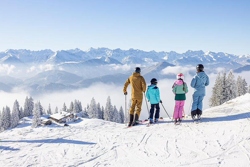 Im Skigebiet Brauneck.