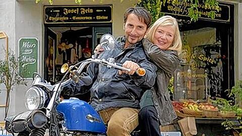 Im Film und im Leben sind sie ein Paar: Jutta Speidel und Bruno Maccallini.