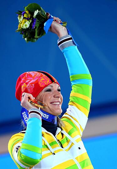 10.02.2014 Höfl-Riesch wird bei den Spielen von Sotschi erneut Olympiasiegerin in der Super-Kombination.