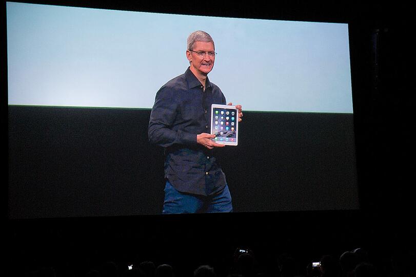 Bei Apple am Kurfürstendamm wird am Donnerstag in Berlin eine neue Generation des iPad-Tablets vorgestellt.