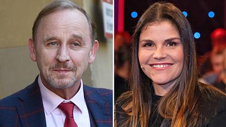 Katharina Wackernagel nimmt mit emotionalen Worten Abschied von ihrem langj&auml;hrigen Kollegen Alexander Held.