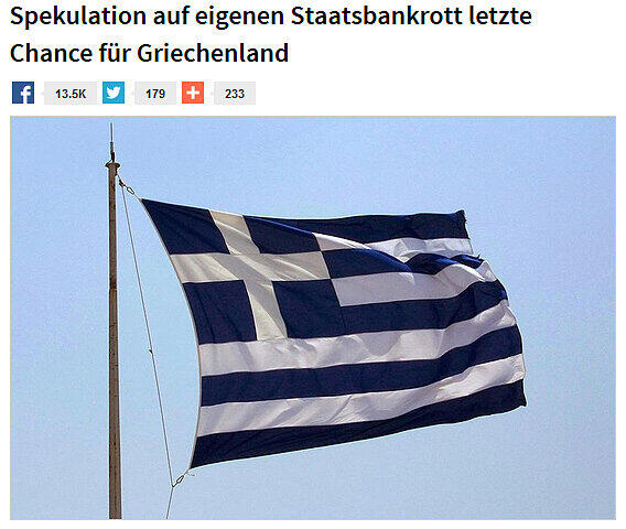Dass diese Idee Gianis Varoufakis noch nicht gekommen ist... Die ganze Story gibt es beim Satire-Magazin Postillon.