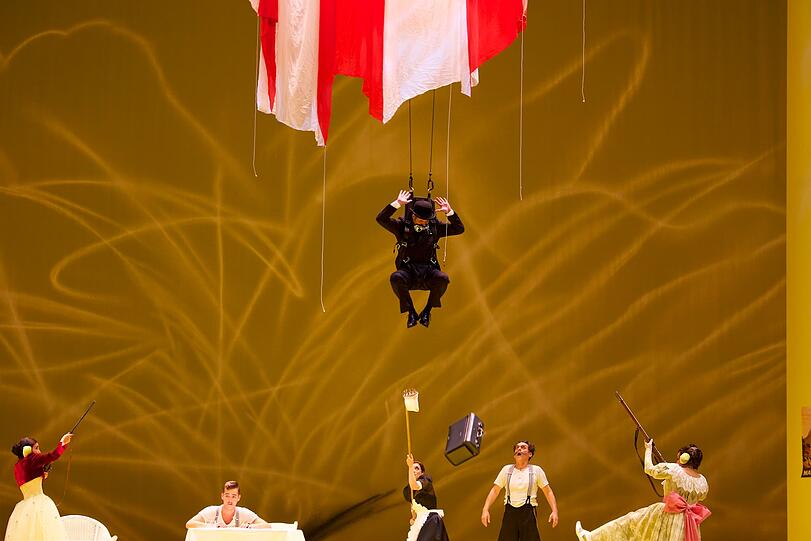 "Der tapfere Soldat" von Oscar Straus im Gärtnerplatztheater.