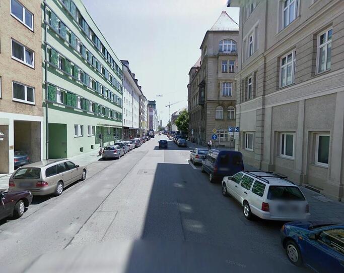Wer in der Gabelsbergerstraße wohnt, kann bei der Stadt Geld für Schallschutzfenster beantragen.
