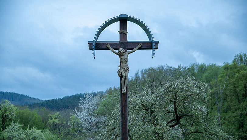 Der biblischen &Uuml;berlieferung nach starb Jesus am Kreuz. (Symbolbild)