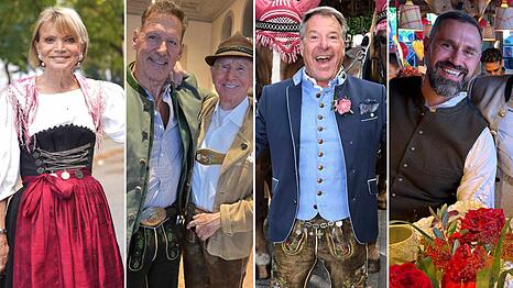 Den ersten Wiesn-Tag lassen sich die Promis nicht entgehen.
