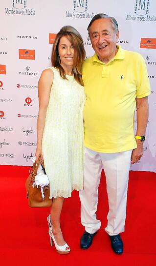 Andrea Stylianou und Richard Lugner