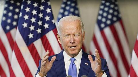 Joe Biden, demokratischer Präsidentschaftskandidat und ehemaliger US-Vizepräsident.