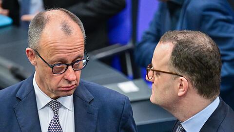 In seiner Funktion als CDU-Chef hatte Bundeskanzler Friedrich Merz Spahn zum R&uuml;ckzug aufgefordert. (Archivbild)
