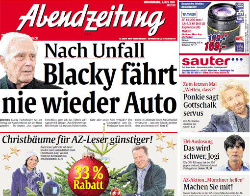 Jahres-Rückblick: Rückblick: Das Jahr 2011 in AZ-Schlagzeilen - München - Abendzeitung München