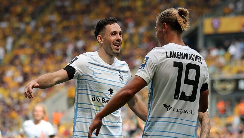 Konkurrenten? Kollegen: Bär (l.) und Lakenmacher harmonierten in Dresden bestens.