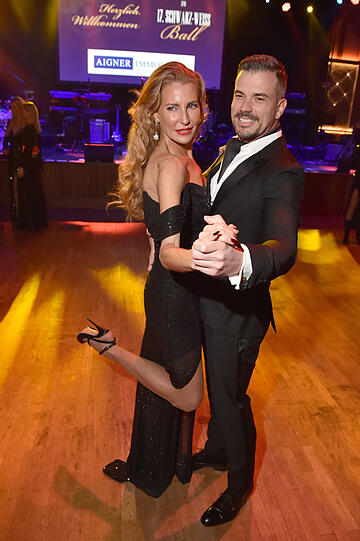 Giulia Siegel mit Freund Ludwig Heer