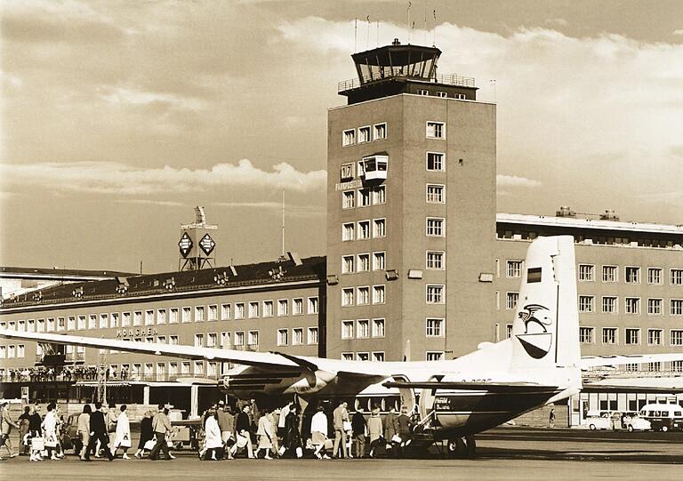 So sah es hier zu Flughafen-Zeiten aus.