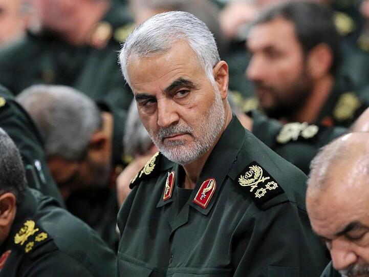 Der iranische General Ghassem Soleimani war Anfang Januar von einer US-Drohne im Irak getötet worden.