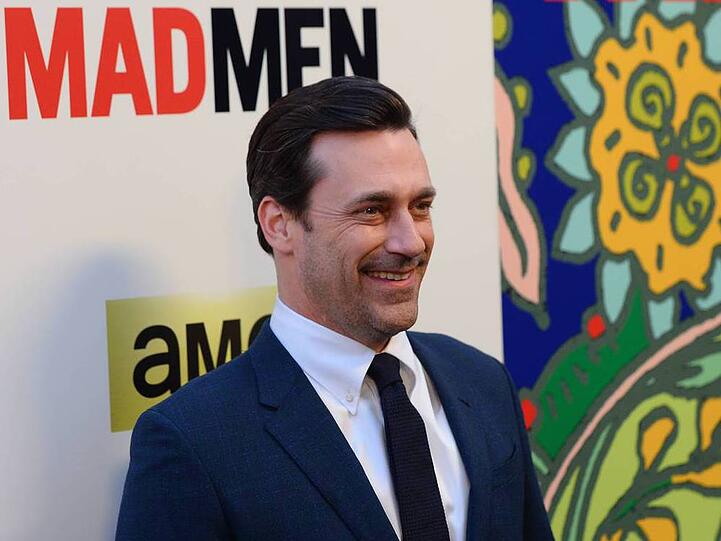 Jon Hamm bei der Premierenfeier zur siebten Staffel der Erfolgsserie "Mad Men" in Los Angeles