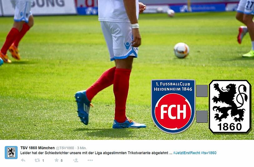 Gegen Heidenheim: 1860 spielt zum Saisonauftakt in rot.