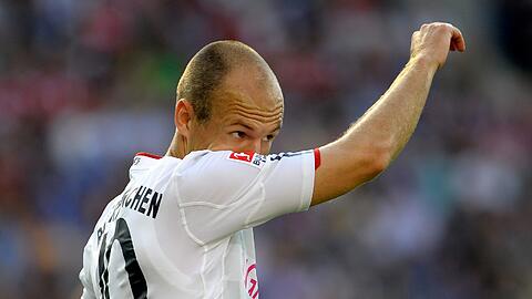 Arjen Robben im Spiel gegen Hoffenheim.