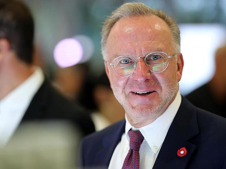 Karl-Heinz Rummenigge, Bayern Münchens Vorstandschef. Foto: Simon Hofmann/Getty Images Europe/DFB/dpa/Archivbild