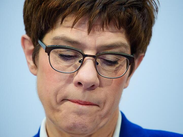 Verzichtet auf eine Kanzlerkandidatur und auf den CDU-Vorsitz: Annegret Kramp-Karrenbauer.