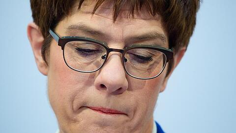 Verzichtet auf eine Kanzlerkandidatur und auf den CDU-Vorsitz: Annegret Kramp-Karrenbauer.