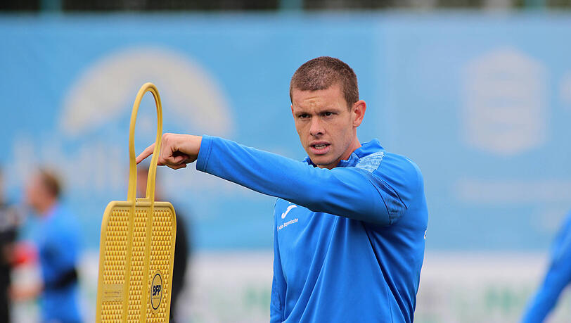 Max Reinthaler fehlte am Dienstag im Training.