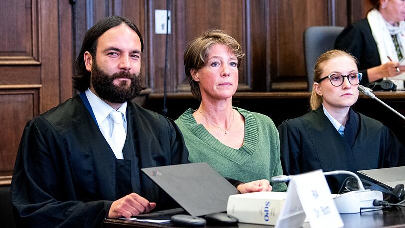 Christina Block bestreitet den Vorwurf der Anklage, sie habe die Entführung ihrer Kinder aus der Obhut ihres Ex-Manns in Auftrag gegeben. (Archivbild)