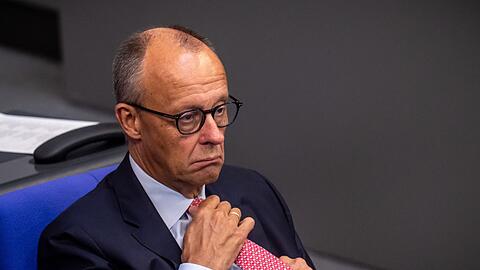 Kanzler Friedrich Merz (CDU) und seine Partei sind in einer heiklen Lage. (Archivbild)