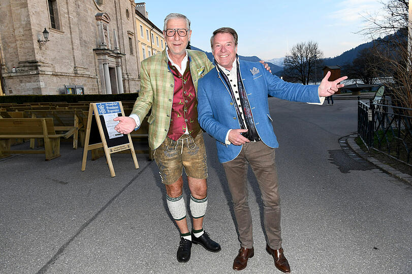 Patrick Lindner und Ehemann Peter Sch&auml;fer