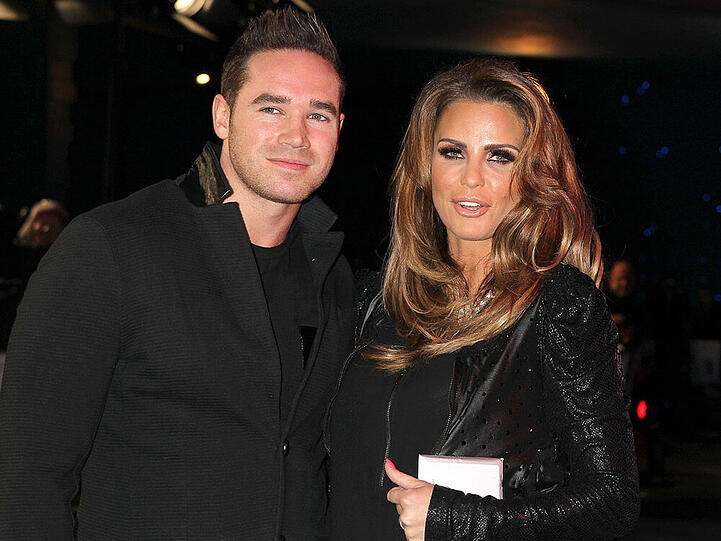 Ein Bild aus ungetrübten Zeiten: Katie Price mit ihrem Noch-Ehemann Kieran Hayler