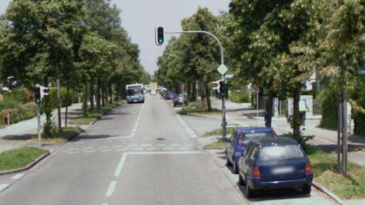 An der Lerchenauer Straße ist der Unfall passiert.