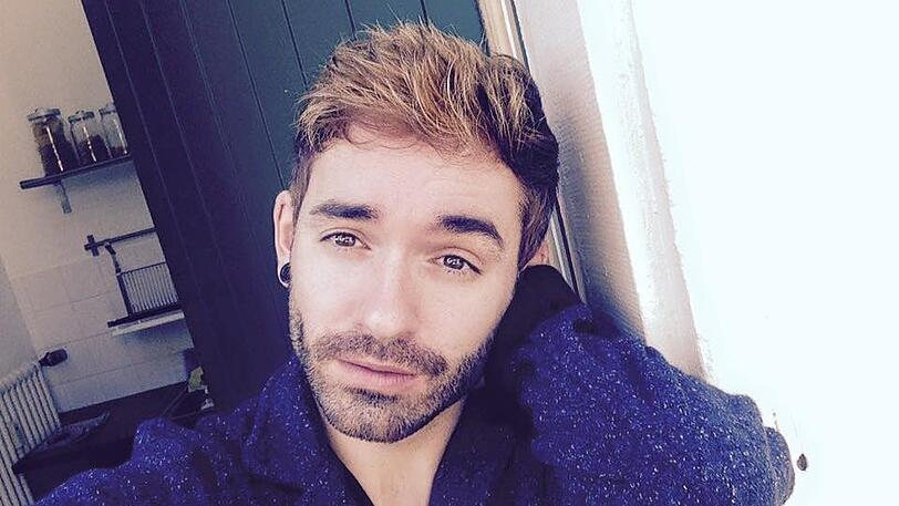 Daniel Küblböck trägt heute Bart und kurze Haare