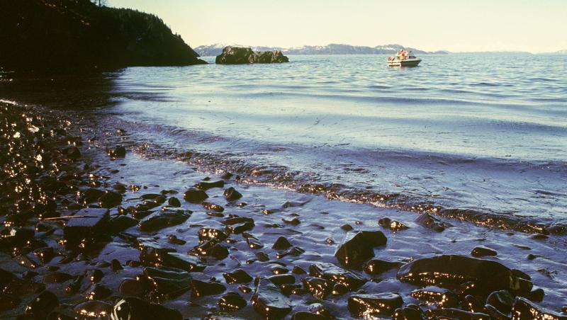 Vor 30 Jahren lief der Tanker "Exxon Valdez" vor Alaska auf ein Riff und schlug leck. Rund 40 000 Tonnen Öl verseuchten die Küste. Vor 30 Jahren lief der Tanker "Exxon Valdez" vor Alaska auf ein Riff und schlug leck. Rund 40 000 Tonnen Öl verseuchten die Küste.