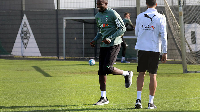 Gladbachs Franzose Marcus Thuram ist nach einem Innenbandanriss und zweimonatiger Pause wieder fit.