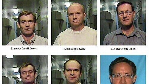 "Most wanted" waren diese sechs Polygamisten. Unten rechts "Prophet" Warren Jeffs "Most wanted" waren diese sechs Polygamisten. Unten rechts "Prophet" Warren Jeffs