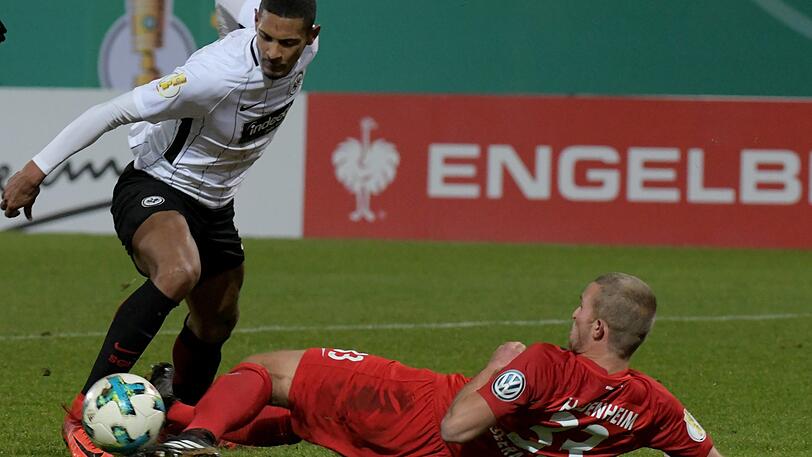 Zieht mit Frankfurt ins Viertelfinale ein: Torschütze Haller