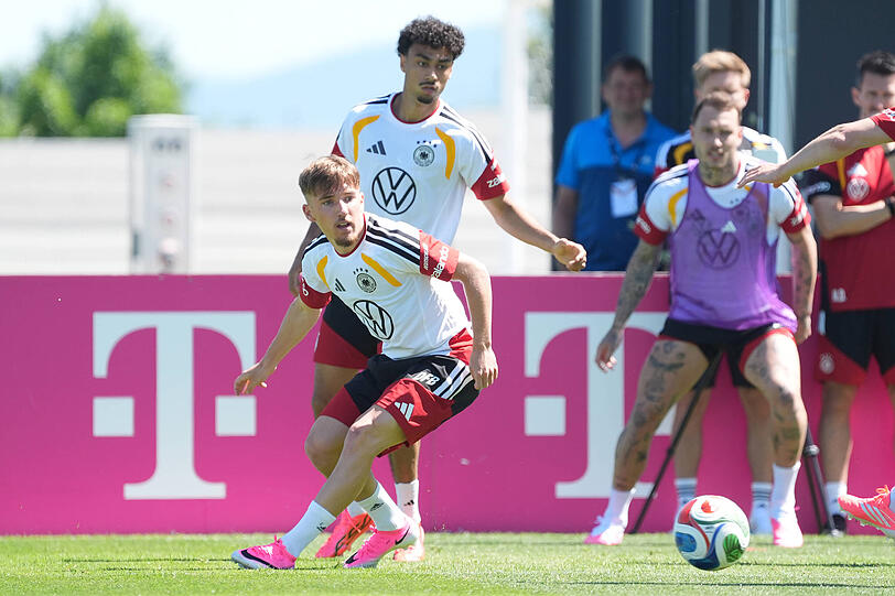 Engagiert im Training: Karl. Engagiert im Training: Karl.