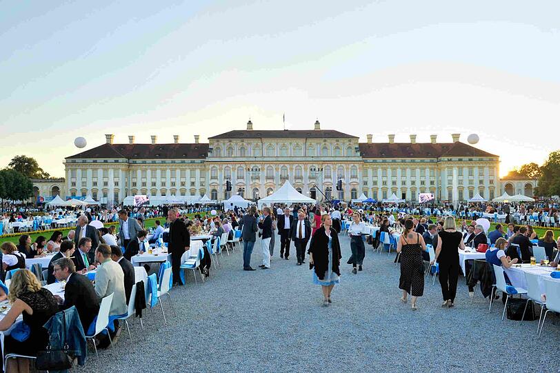 Weitere Bilder vom Sommerempfang auf Schloss Schleißheim.